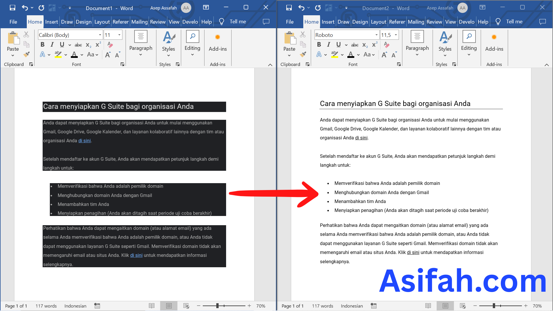 Cara Ampuh Menghilangkan Background Warna di Microsoft Word Cara Ampuh Menghilangkan Background Warna di Microsoft Word