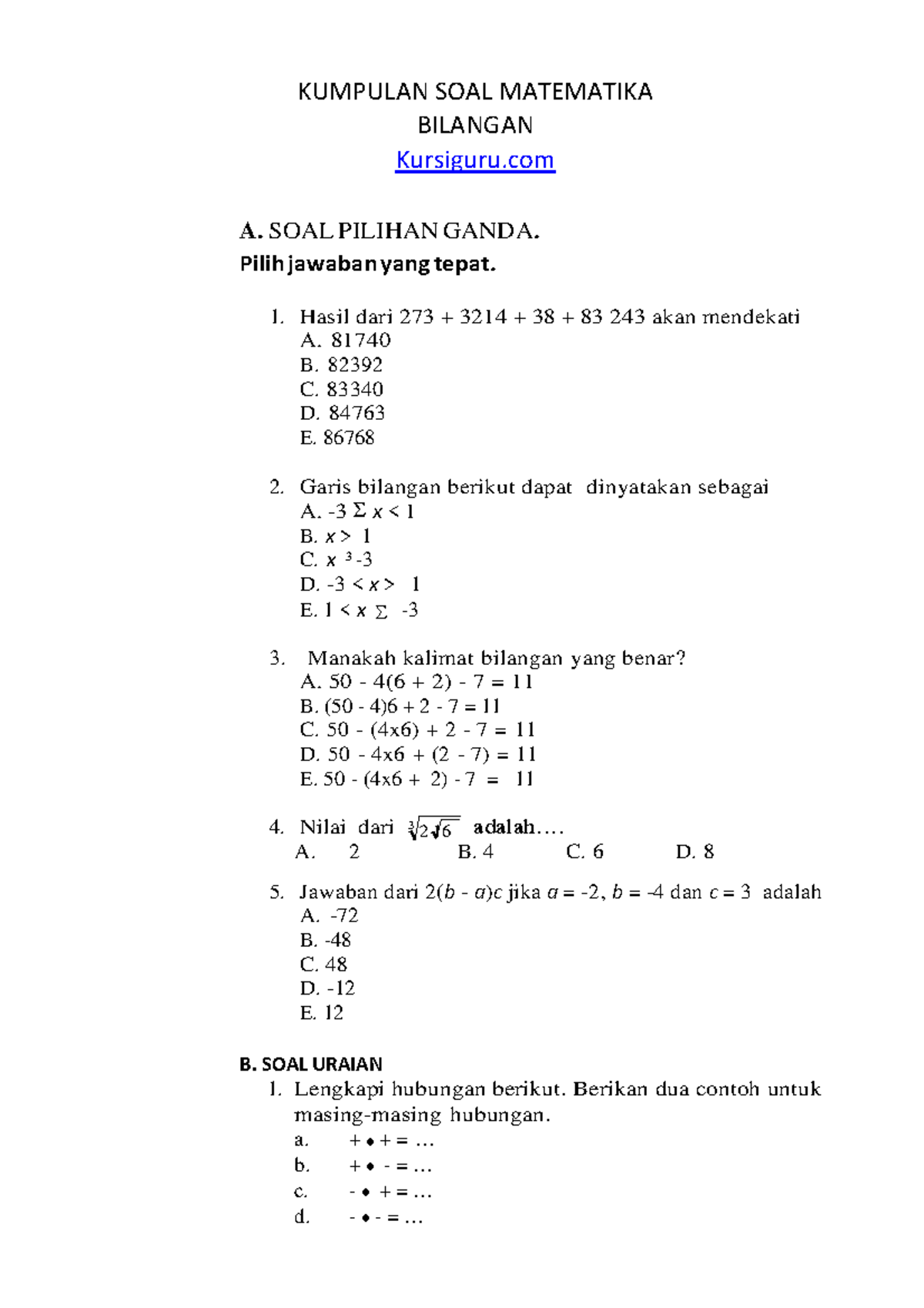 Soal Jawaban 47 Pilihan Ganda Bahasa Mandarin Kelas 3 Kurikulum Merdeka Soal Jawaban 47 Pilihan Ganda Bahasa Mandarin Kelas 3 Kurikulum Merdeka