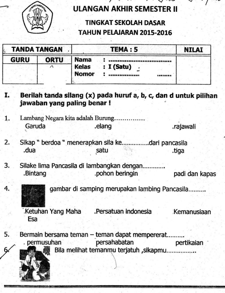 5 Contoh Soal UTS Tema 4 Kelas 6 Semester 1 yang Wajib Dikuasai Sebelum Ujian Tiba