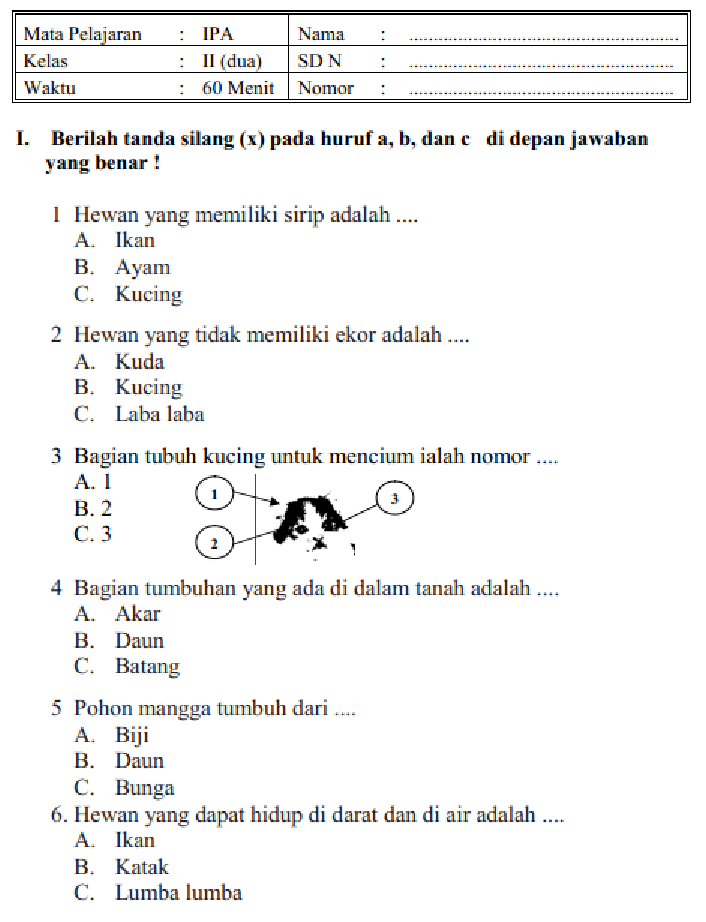 5 Contoh Soal UTS Tema 6 Kelas 4 Semester 2 Ternyata Bisa Dicetak Gratis dari Lembar Kerja Siswa Ini