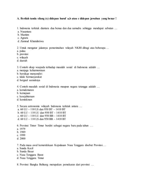 7 Contoh Soal IPS tentang 3 Gold Kelas 8 yang Wajib Dikuasai Sebelum Ujian