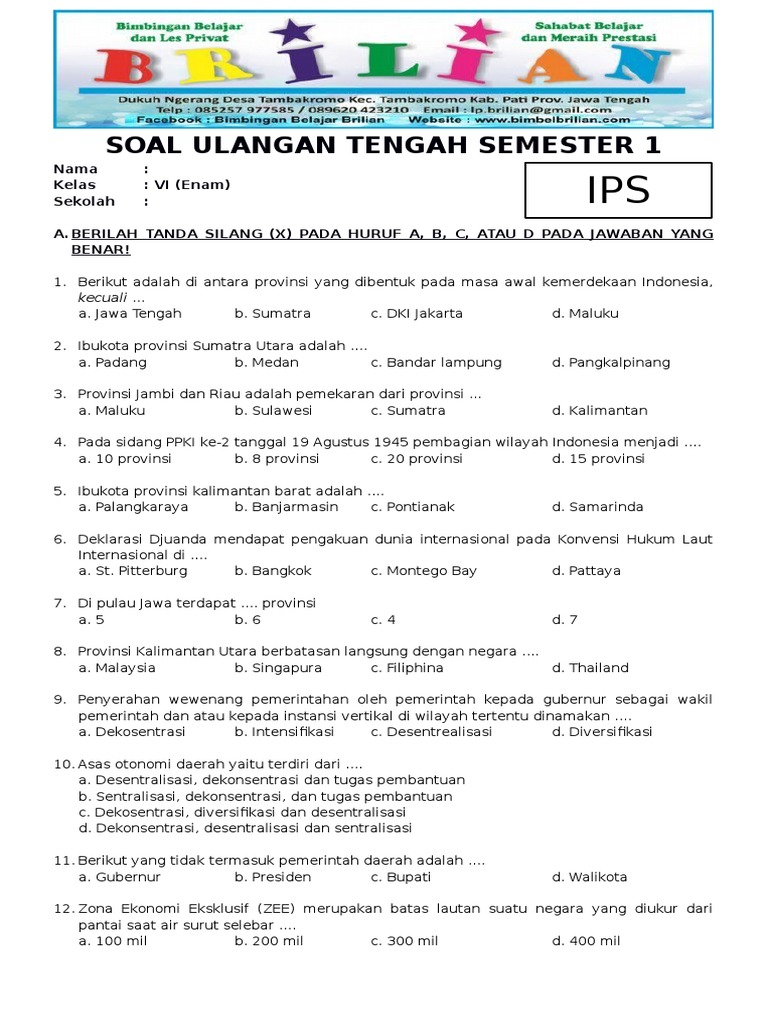 Coba 7 Contoh Soal IPS Tema 3 Kelas 6 Tokoh Penemu yang Jarang Diketahui