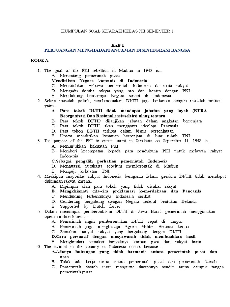 Misteri Satu Nama Hilang di Timnas Prancis Terungkap untuk Soal Sejarah Kelas 12 Semester 1