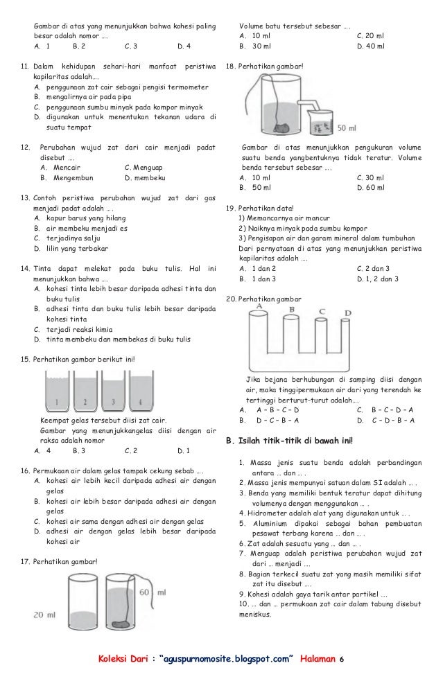 Rahasia Sukses Soal IPA Kelas 7 Semester 1 Kurikulum 2013 dari Buku Kerja