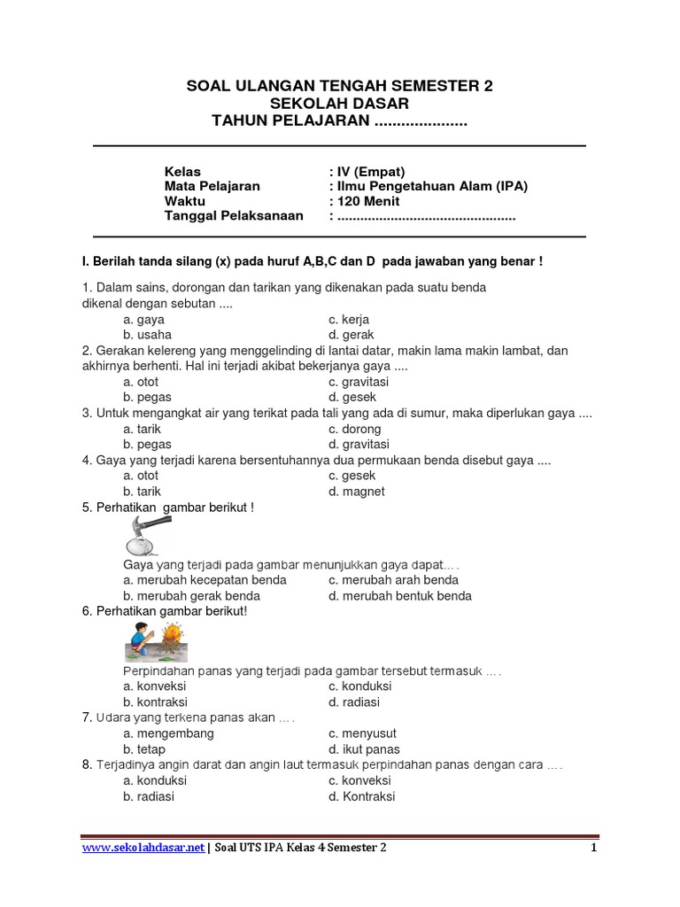 Menguasai Ilmu Pengetahuan Alam di Kelas 4 SD Panduan Lengkap Soal IPA Menguasai Ilmu Pengetahuan Alam di Kelas 4 SD Panduan Lengkap Soal IPA