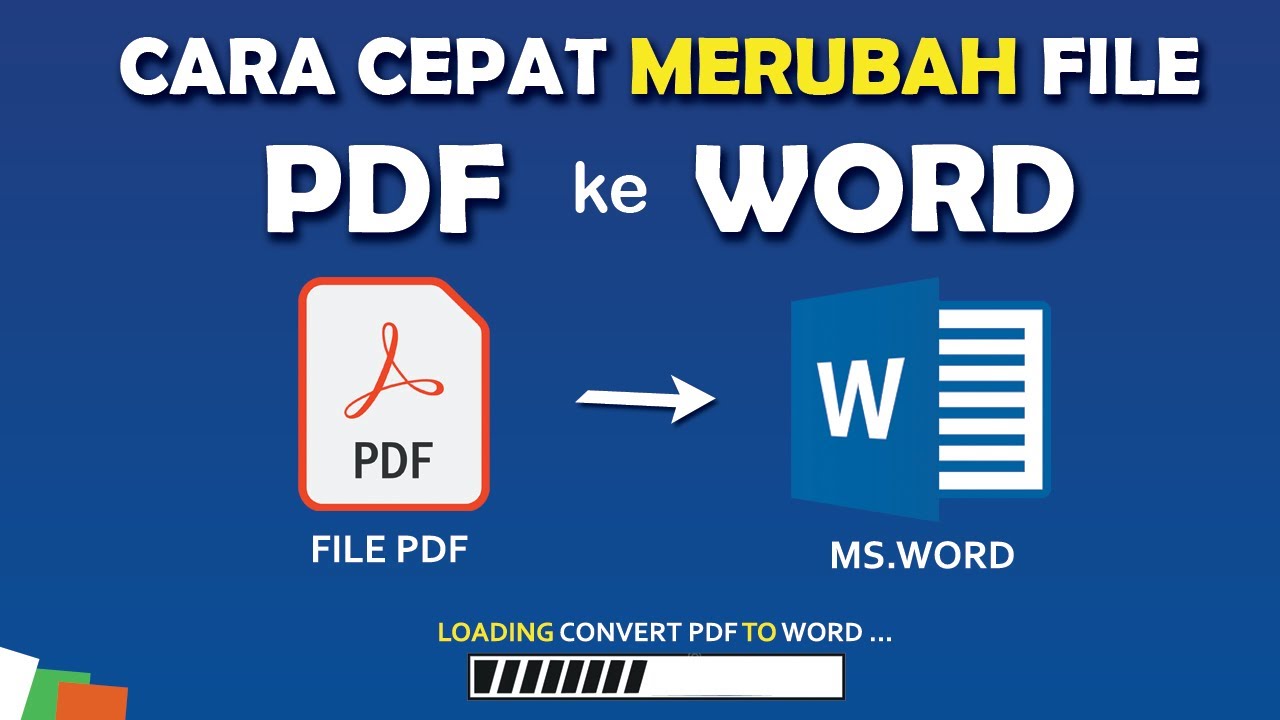 Ubah File PDF ke Word Cara Bimo: 3 Langkah Ternyata Semudah Ini di 2026