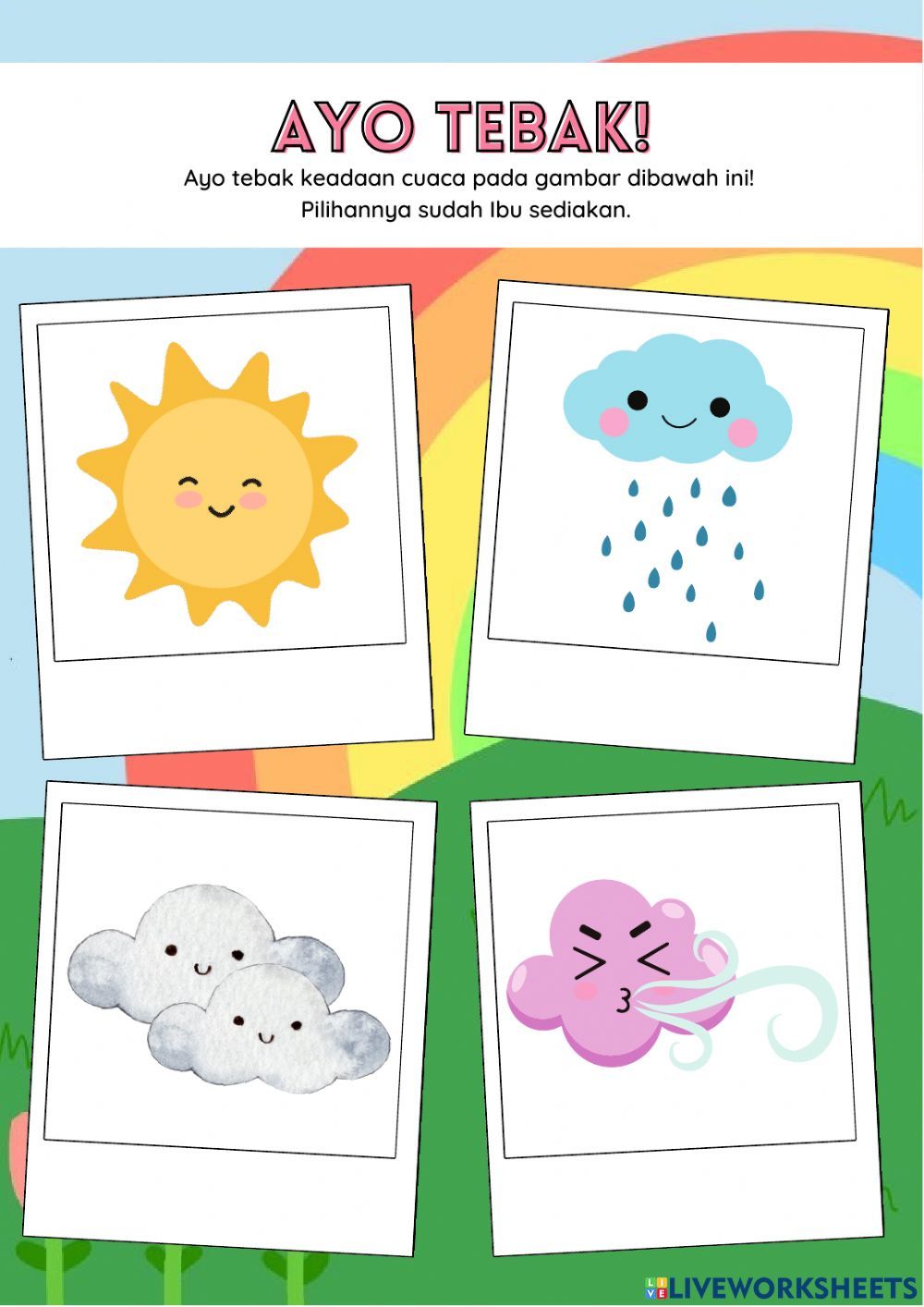 Rahasia Menjawab Soal Tentang Weather Kelas 3 SD Dengan Mudah dan Cepat Rahasia Menjawab Soal Tentang Weather Kelas 3 SD Dengan Mudah dan Cepat